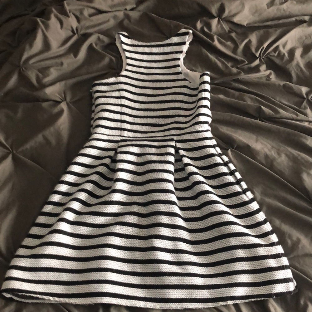 Express Black & White Cocktail Dress